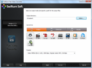 Swifturn Free Video Converter screenshot